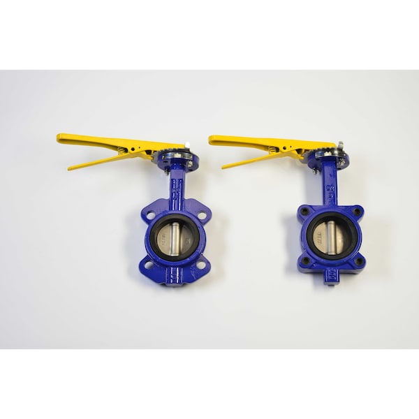 Chicago Valves And Controls 4", Butterfly Valve, Lug, Ductile Iron Body 55L2611040 - main